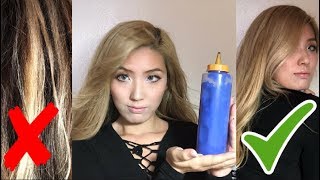 The Best Purple Shampoo  DIY Hair toner for blondes  DIY Toner Manic Panic [upl. by Elspet349]