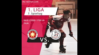 1 LIGA  7 Spieltag SC Thunerstern vs RHC Wolfurt [upl. by Painter344]