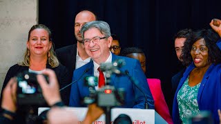 Intervention de JeanLuc Mélenchon sur les élections législatives 2024 [upl. by Halilak]