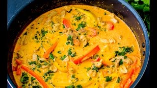 Thai Red Chicken Curry [upl. by Bonner]