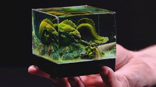 How to Make a Moray Eel in Epoxy Resin Diorama [upl. by Dhruv]