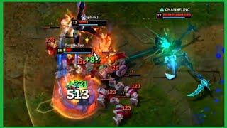 One Tap To Full HP  Best lol Highlights EP235 [upl. by Luoar38]