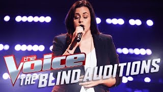 Kelly Read sings Landslide  The Voice Australia 2017 [upl. by Saoj592]