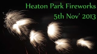 Heaton Park Fireworks Display  5 Nov 13 [upl. by Jorgenson413]