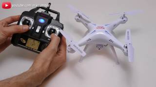 How to Recalibrate SYMA Quadcopters X5C X5SW [upl. by Anaib]