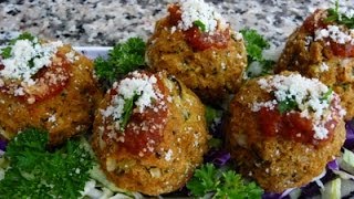 Albondigas de Soya Receta How to soymeatballs [upl. by Tteltrab]