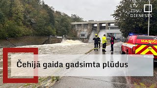 Centrāleiropā milzīgi plūdi Čehijā gaida gadsimta plūdus [upl. by Anatak]