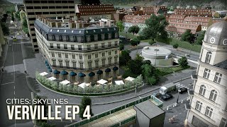 Sunken Parking and Church Cities Skylines  Verville EP 4 [upl. by Fish22]