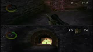 Medal Of Honor PS1  Multiplayer SplitScreen  Map Follow Your Nose WiiStation Gameplay  2023 [upl. by Fullerton]