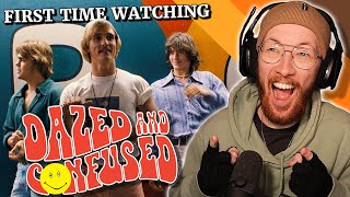 Dazed and Confused 1993  First Time Watching Movie Reaction [upl. by Karena]