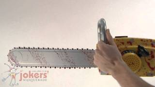 Deluxe Animated Chainsaw with Sound ref 67350 [upl. by Naegem]