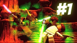 LEGO Star Wars III  The Clone Wars Episode 1 Battle of Geonosis No Commentary [upl. by Dleifrag]