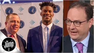 Adrian Wojnarowski on Jimmy Butler trade saga Thibs won  The Jump [upl. by Rodd]