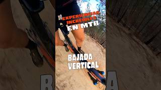 MTB Extremo ¡Dominando La Bajada Vertical 🚵‍♀️🔥 [upl. by Thera]