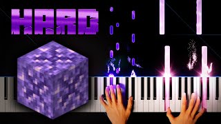 Infinite Amethyst from Minecraft  Piano Tutorial [upl. by Ainadi]