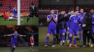 CREWE ALEXANDRA VS LUTON TOWN VLOG  LEAGUE 2 1617 [upl. by Wini]