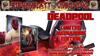 Unboxing  Deadpool  Cover A  B  Mediabooks von Birnenblatt [upl. by Aitnom]