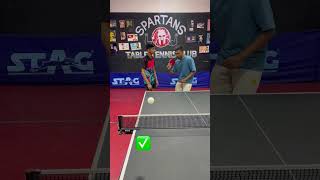 Tomahawk Service Table Tennis [upl. by Syned]