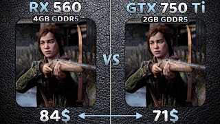 GTX 750 Ti vs RX 560 Test in 2023🔥 [upl. by Dick]