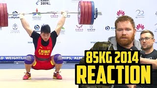 Weightlifting Coaches React To 85kg 2014 World Championships [upl. by Edurtreg388]