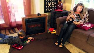 LIFESMART INFARED FIREPLACE [upl. by Greenburg]