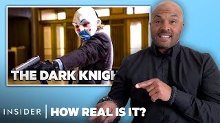 Former Bank Robber Breaks Down 11 Bank Heists In Movies  How Real Is It  Insider [upl. by Odrarej]