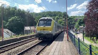 NMBS I11I10HLE18 2804 vertrekken uit Fraipont [upl. by Cara]