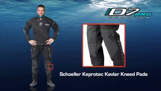 Waterproof New Products 2012 Sport Series D7Pro Cordura Drysuit [upl. by Oatis]