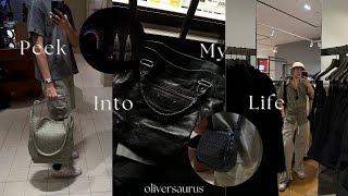 Peek Into My Life 👀 🧸🚕  Bottega Veneta Men Unbox LV Fine Jewellery Balenciaga Velo Bag Samba [upl. by Bible429]