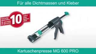 wolfcraft Mechanische Kartuschenpresse MG 600 PRO ArtNr 4356000 [upl. by Nalak]