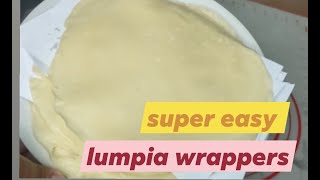 LUMPIA WRAPPER RECIPE  SUPER BILIS LANG GAWIN  DIANNE SHEILA MARIE [upl. by Ardnuat]