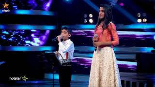 Melody Queen Priyanka and Hrithik II Ithazhil Kathai Ezhuthum Performance [upl. by Otero743]