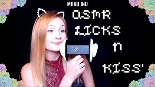 ASMR Ear Schlurping amp kisses with some rambles [upl. by Sallie]