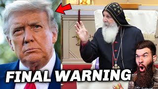 Watch Bishop Mar Mari Emmanuels WARNING Message to Donald Trump [upl. by Nalda]