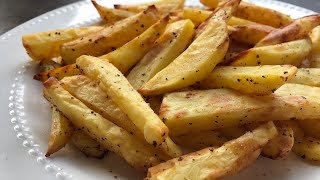 Perfect Airfryer French Fries from Potato recipe how to make 100 LOW FAT with Raihanas Cuisines [upl. by Aivonas]