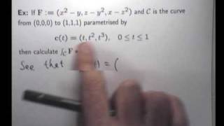 What is a line integral Chris Tisdell UNSW [upl. by Oslec]