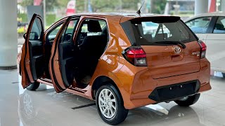 All New Toyota WIGO  2024   10L Hatchback  Orange Metallic Color [upl. by Danny]