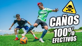 CAÑOS 100 EFECTIVOS PARA HUMILLAR A TU RIVAL  Como hacer CañosTúneles en el fútbol [upl. by Wivinah107]