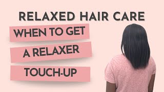 6 MONTH STRETCH RELAXER TOUCH UP ROUTINE [upl. by Ayr]