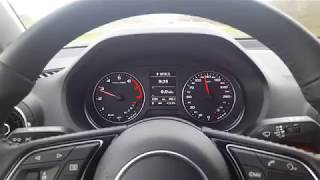 Audi Q2 10 TFSI  consumption on 130 kmh [upl. by Ardiedak]