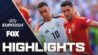 Spain vs Germany Highlights  UEFA Euro 2024  Quarterfinals [upl. by Kersten]