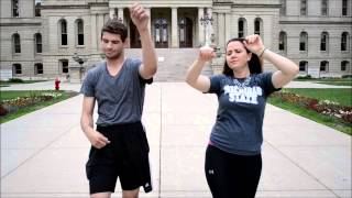 Prancercise  At the State Capitol [upl. by Ahsied]