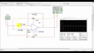 Differential Amplifier Designing and Simulation using Opamp in Multisim [upl. by Ragnar]