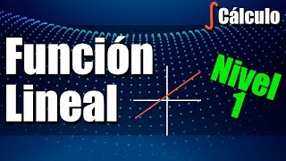 Función Lineal afín  Ejercicios Resueltos  Nivel 1 [upl. by Marinelli54]