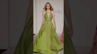 Sherri Hill Spring Summer 2024 Collection sherrihill fashion milanfashionweek [upl. by Ydisac]