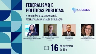 Federalismo e Políticas Públicas a importância da organização federativa para a Saúde e Educação [upl. by Pena]