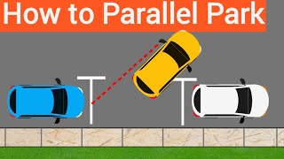 Parallel Parking  How to Parallel Park Perfectly Step by Step  Parking tips [upl. by Blase]