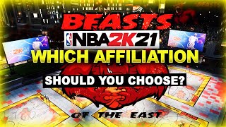 Which Affiliation Is The Best To Choose NBA 2K21 NEXT GEN [upl. by Romeyn431]