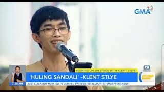 Huling Sandali cover by klent style [upl. by Ahseined720]