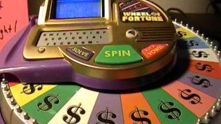 Wheel of Fortune Electronic Game 1 Part 1 [upl. by Durkee]